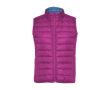 Gilet isolant avec effet duvet en polyester pour femme 290 g/m² Roly couleur fuchsia
