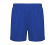 Short de sport 100% polyester pour enfants 140 g/m² Roly couleur bleu roi