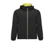 Veste softshell en polyester et élasthanne unisexe 300 g/m² Roly couleur noir