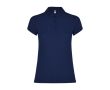 Polo en tricot piqué 100% coton pour femme 200 g/m² Roly couleur bleu marine