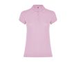 Polo en tricot piqué 100% coton pour femme 200 g/m² Roly couleur rose clair