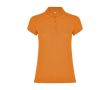 Polo en tricot piqué 100% coton pour femme 200 g/m² Roly couleur orange