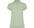 Polo en tricot piqué 100% coton pour femme 200 g/m² Roly couleur vert doux