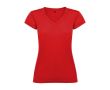 T-shirt 100% coton en tricot pour femme 155 g/m² Roly couleur rouge
