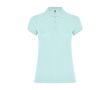 Polo en tricot piqué 100% coton pour femme 200 g/m² Roly couleur vert menthe