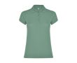 Polo en tricot piqué 100% coton pour femme 200 g/m² Roly couleur vert olive