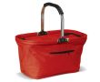 Sac isotherme pliable style pique-nique avec matériau thermique 25 kg couleur rouge