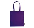 Sac en non-tissé en plusieurs couleurs avec anses longues 75 g/m² couleur mauve