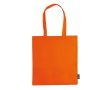 Sac en non-tissé en plusieurs couleurs avec anses longues 75 g/m² couleur orange