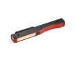 Lampe de poche avec aimant et lumières LED technologie COB couleur rouge