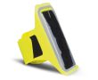 Brassard sportif en néoprène pour la plupart des smartphones couleur jaune fluorescent
