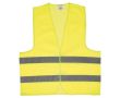 Gilet de sécurité jaune avec 2 bandes réfléchissantes pour adulte couleur jaune