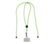 Lanière pour téléphone avec cordon ajustable en plusieurs couleurs couleur vert lime