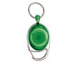 Porte-badge plusieurs couleurs avec clip réglable et cordon de 60 cm couleur vert