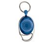 Porte-badge plusieurs couleurs avec clip réglable et cordon de 60 cm couleur bleu
