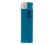 Briquet électronique rechargeable en couleurs transparentes couleur bleu transparent