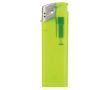 Briquet électronique rechargeable en couleurs translucides couleur vert clair