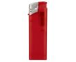 Briquet électronique rechargeable en couleurs translucides couleur rouge