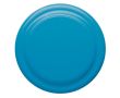 Frisbee en plastique avec design unicolore pour personnalisation couleur bleu ciel