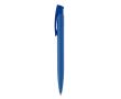 Stylo en plastique de couleurs avec finition soft-touch couleur bleu