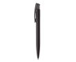 Stylo en plastique de couleurs avec finition soft-touch couleur noir
