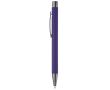 Stylo en aluminium avec finition douce au toucher et encre bleue couleur mauve