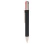 Stylo multifonction 4 en 1 en papier écologique couleur noir