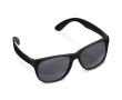 Lunettes de soleil néon avec montures noires protection UV400 couleur noir