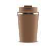Gobelet à double paroi compatible avec les machines à café 280ml couleur marron