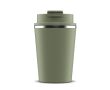 Gobelet à double paroi compatible avec les machines à café 280ml couleur vert olive