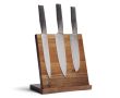 Porte-couteaux en bois d'acacia magnétique Orrefors couleur bois