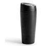 Verre à emporter à double paroi compatible avec machines à café 400ml couleur noir
