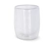 Verre à café en double paroi avec capacité de 230ml couleur transparent
