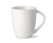 Tasse en porcelaine grande poignée triangulaire fabriquée en UE 270ml couleur blanc