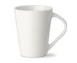 Tasse porcelaine blanche à poignée triangulaire fabriquée en UE 270ml couleur blanc