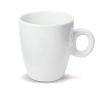Tasse en céramique blanche compatible avec les machines à café 200ml couleur blanc