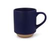 Tasse avec design élégant finlandais sur la partie inférieure 300ml couleur bleu foncé