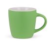 Tasse en céramique en plusieurs couleurs modernes 250ml couleur vert lime