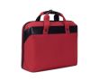 Mallette pour ordinateur portable en RPET avec bandoulière 15.6'' couleur rouge