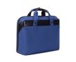 Mallette pour ordinateur portable en RPET avec bandoulière 15.6'' couleur bleu