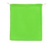 Sac réutilisable en coton pour fruits et légumes 40x45 cm couleur vert lime