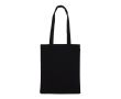 Sac en toile de coton de couleur avec certification OEKO-TEX 280 g/m2 couleur noir