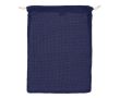 Sac réutilisable en coton pour fruits et légumes 30x40 cm couleur bleu foncé