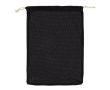 Sac réutilisable en coton pour fruits et légumes 30x40 cm couleur noir