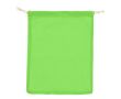 Sac réutilisable en coton pour fruits et légumes 25x30 cm couleur vert lime