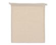 Sac cadeau en coton avec certification OEKO-TEX 25x30 cm couleur beige
