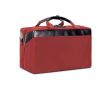 Sac de voyage en RPET avec double compartiment pour vêtements 23L couleur rouge