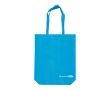 Sac écologique en RPET avec anses longues assorties 100 g/m2 couleur bleu
