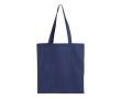 Sac en coton avec certification OEKO-TEX de couleurs 140 g/m2 couleur bleu foncé