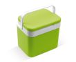 Glacière rigide en plastique colorée avec poignée de transport 10L couleur vert lime